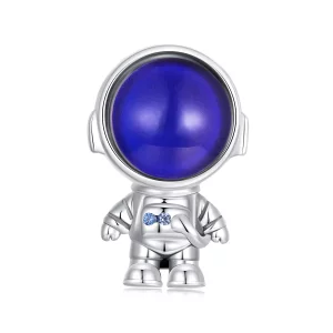 Charm de astronauta con sensor de calor estilo Pandora - BSC578-CF (imagen para) Charm de astronauta con sensor de calor estilo Pandora - BSC578-CF
