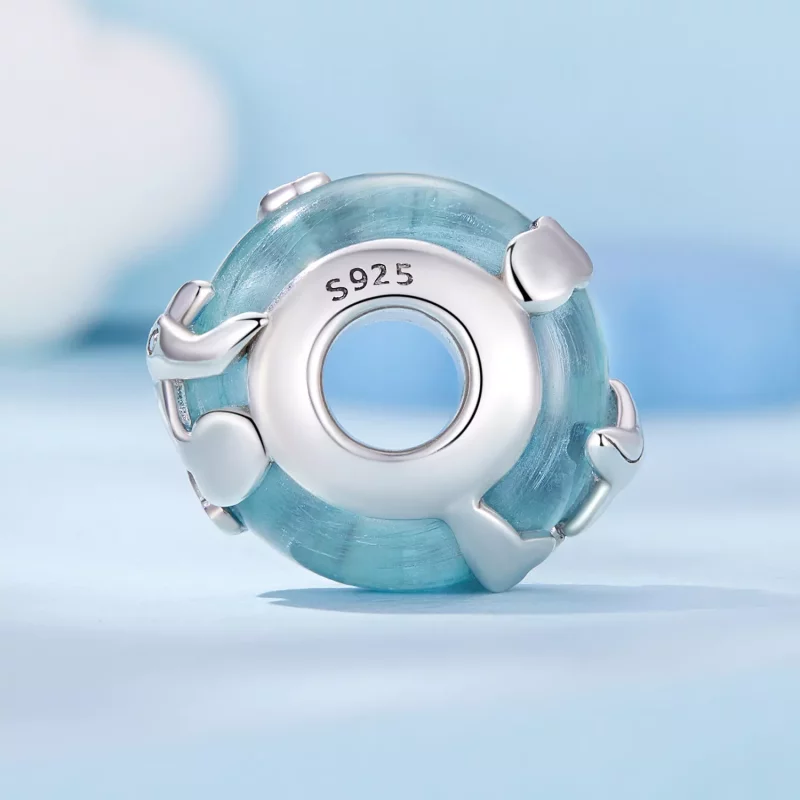 (imagen para) Charm de avión con acabado brillante estilo Pandora - SCC2482 - Ver 7