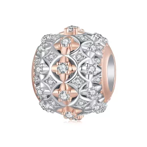 Charm de estilo Pandora con colores otoñales - BSC907 (imagen para) Charm de estilo Pandora con colores otoñales - BSC907