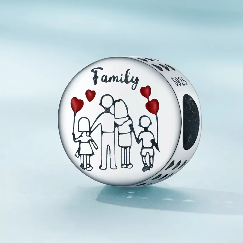 (imagen para) Charm de Estilo Pandora para la Familia - SCC2494 - Ver 2