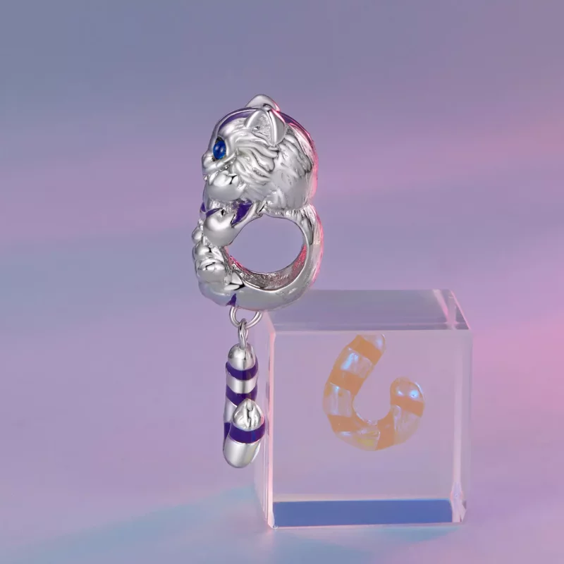 (imagen para) Charm de Gato Fantasía al Estilo Pandora - SCC2529 - Ver 3