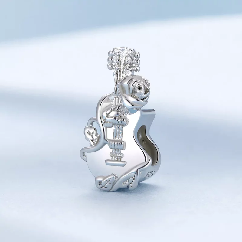 (imagen para) Charm de guitarra estilo Pandora - BSC813 - Ver 2