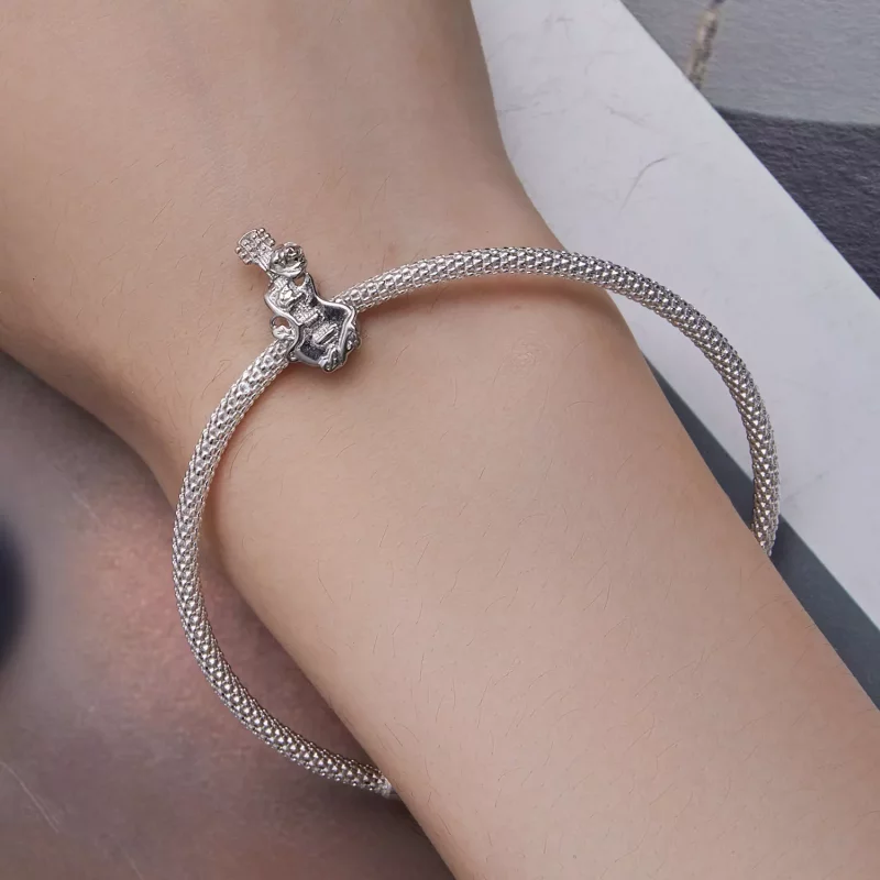 (imagen para) Charm de guitarra estilo Pandora - BSC813 - Ver 6