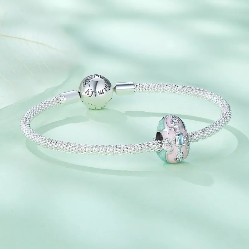 (imagen para) Charm de huevo de Pascua al estilo de Pandora - BSC781 - Ver 5