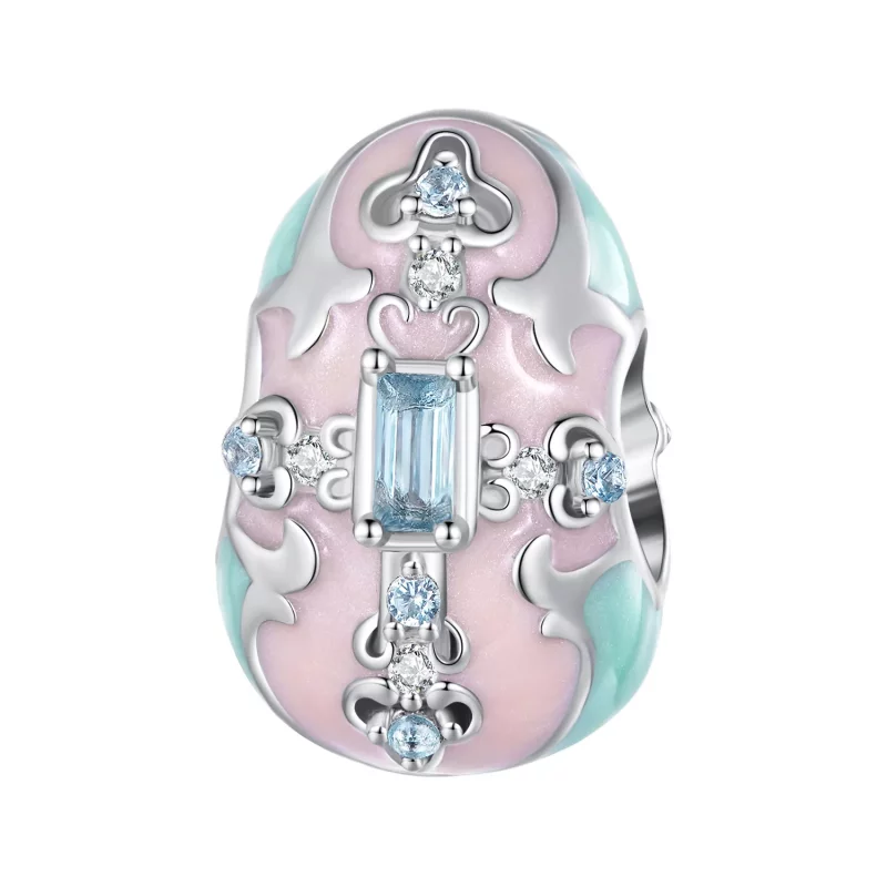 (imagen para) Charm de huevo de Pascua al estilo de Pandora - BSC781