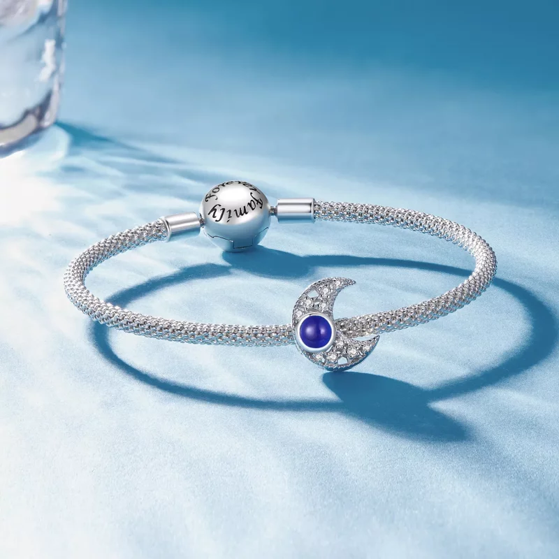 (imagen para) Charm de Luna Thermosmell estilo Pandora - BSC902 - Ver 6