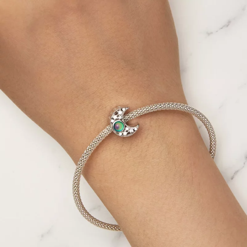 (imagen para) Charm de Luna Thermosmell estilo Pandora - BSC902 - Ver 9