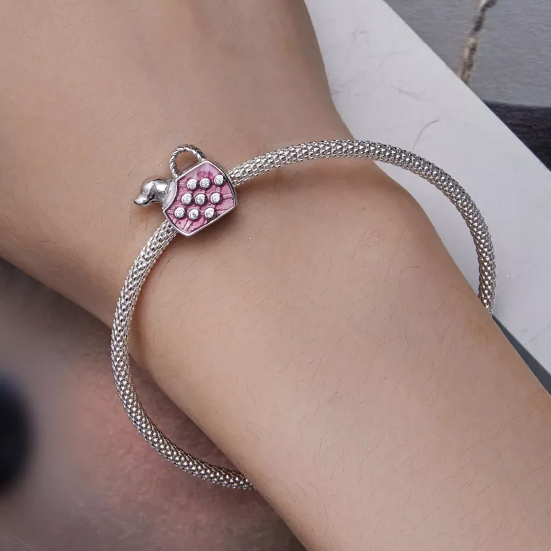 (imagen para) Charm de perro estilo Pandora - SCC2473 - Ver 5