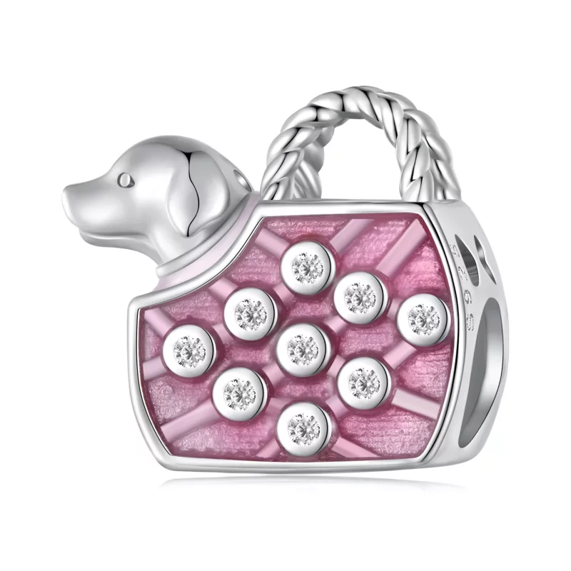 (imagen para) Charm de perro estilo Pandora - SCC2473 - Ver 7