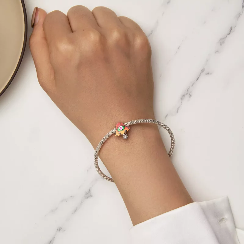 (imagen para) Charm de Setas Alucinógenas de Estilo Pandora - SCC2532 - Ver 3