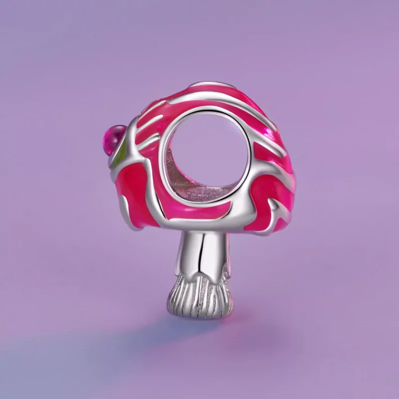 (imagen para) Charm de Setas Alucinógenas de Estilo Pandora - SCC2532 - Ver 4