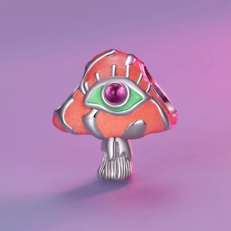 (imagen para) Charm de Setas Alucinógenas de Estilo Pandora - SCC2532 - Ver 7