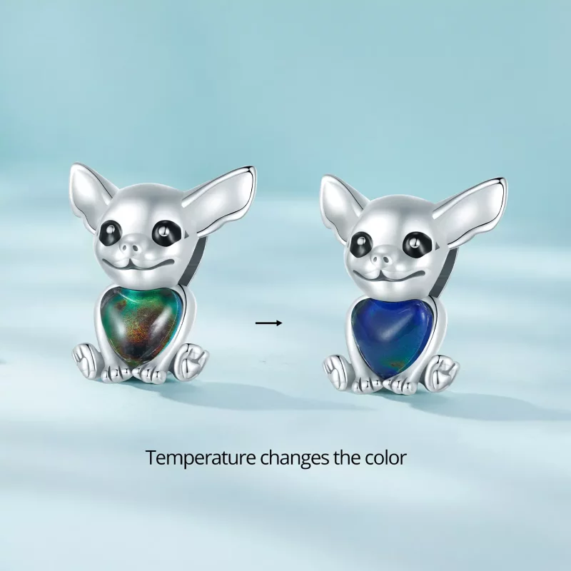 (imagen para) Charm estilo Pandora Chihuahua - SCC2601 - Ver 2