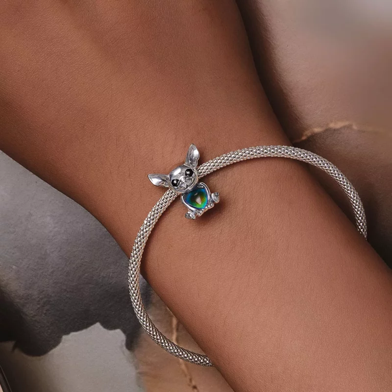 (imagen para) Charm estilo Pandora Chihuahua - SCC2601 - Ver 8