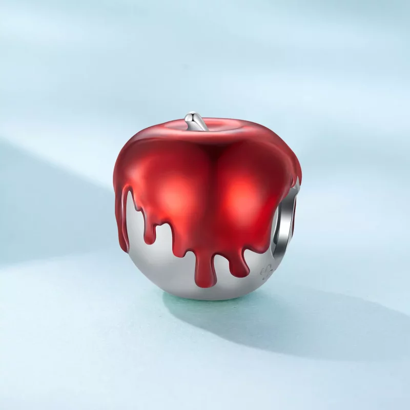 (imagen para) Charm estilo Pandora con forma de manzana - SCC2644 - Ver 2