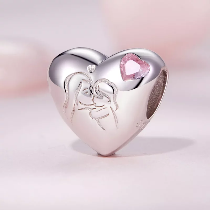 (imagen para) Charm estilo Pandora de amor maternal - BSC827 - Ver 2
