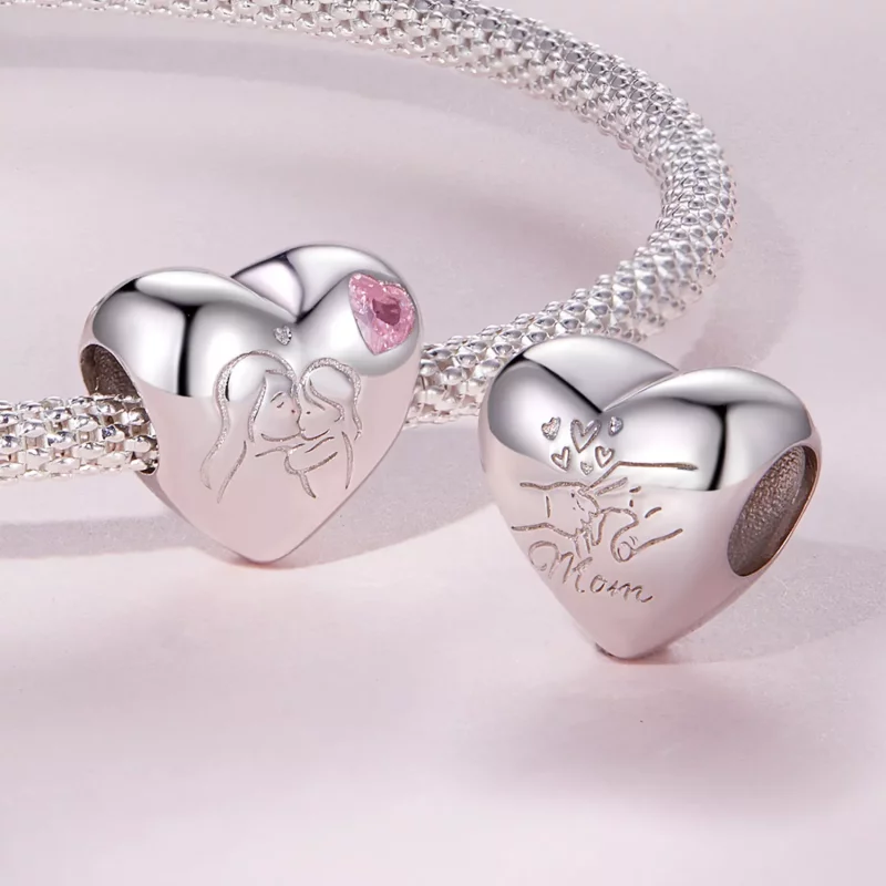(imagen para) Charm estilo Pandora de amor maternal - BSC827 - Ver 4