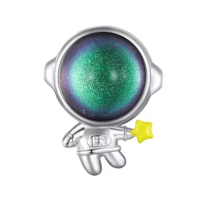 (imagen para) Charm estilo Pandora de Astronauta Estrella - BSC793