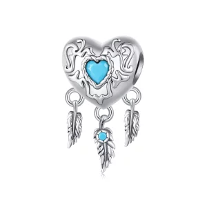 (imagen para) Charm estilo Pandora de atrapasueños retro - SCC2567