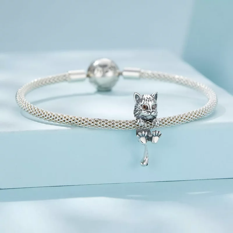 (imagen para) Charm estilo Pandora de Bobcat - SCC2633 - Ver 3