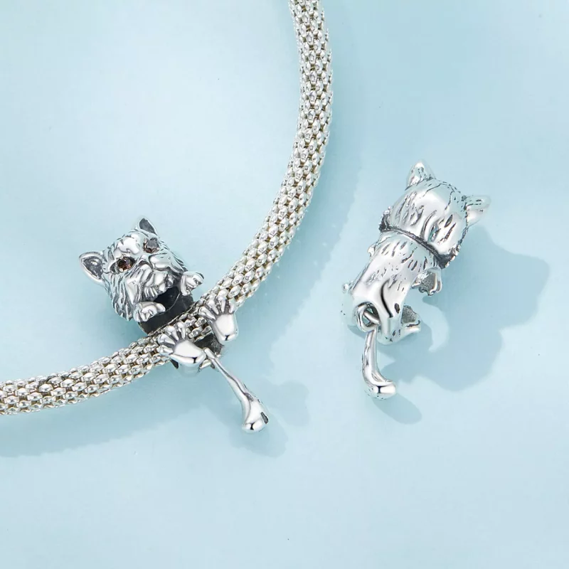 (imagen para) Charm estilo Pandora de Bobcat - SCC2633 - Ver 4