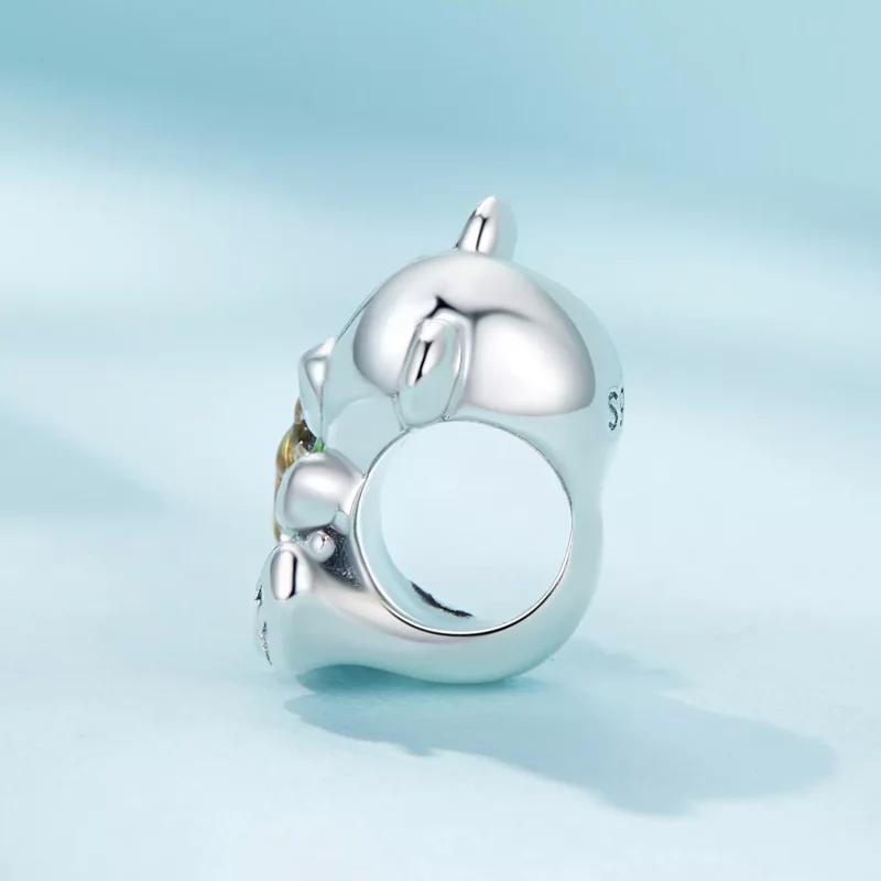 (imagen para) Charm estilo Pandora de Girasol y Oso - SCC2560 - Ver 3