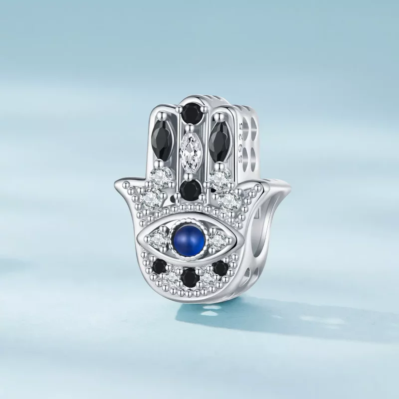(imagen para) Charm estilo Pandora de la Mano de Fátima - SCC2522 - Ver 2