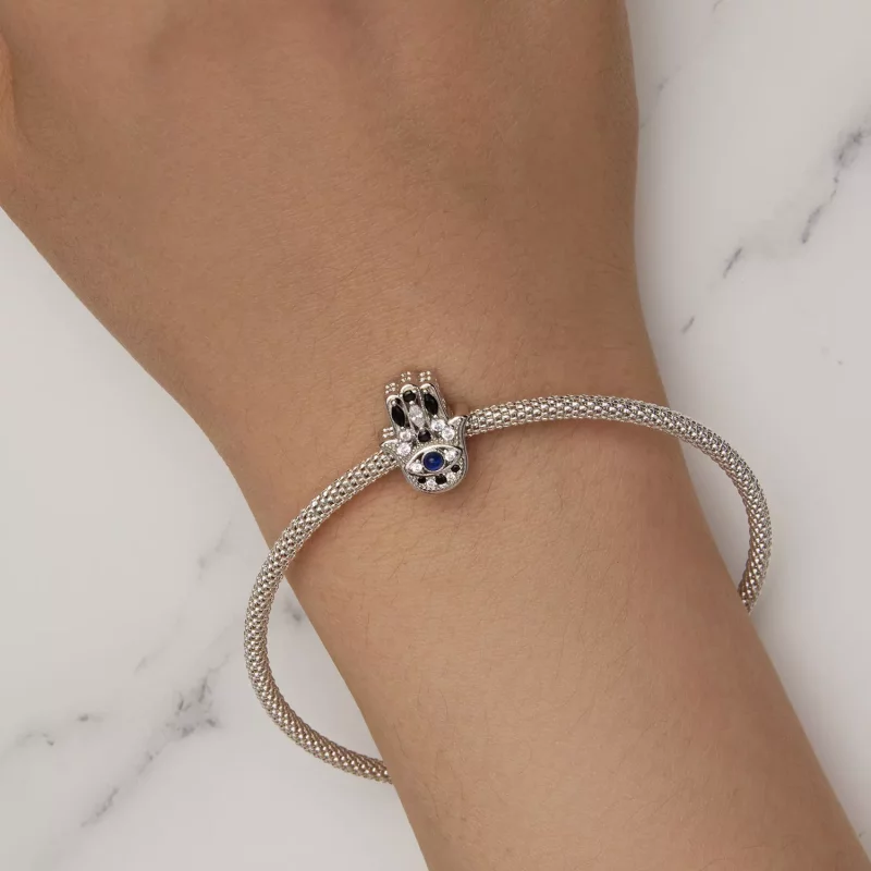 (imagen para) Charm estilo Pandora de la Mano de Fátima - SCC2522 - Ver 7