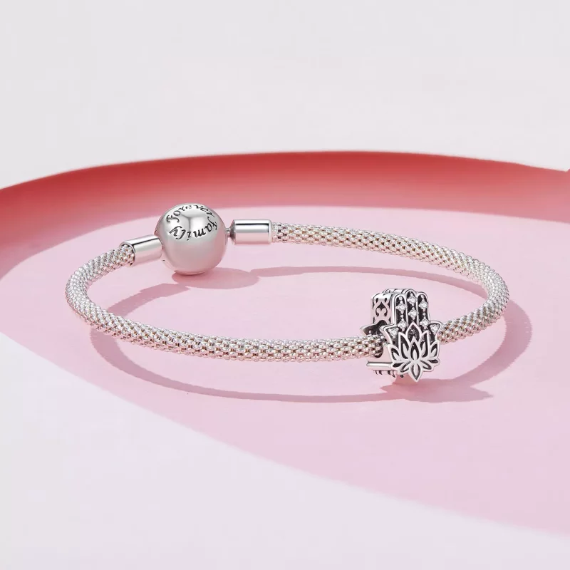 (imagen para) Charm estilo Pandora de la Mano de Fátima - SCC2628 - Ver 5