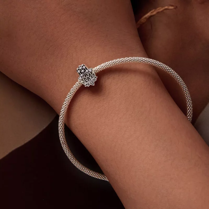 (imagen para) Charm estilo Pandora de la Mano de Fátima - SCC2628 - Ver 7