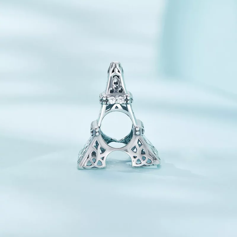 (imagen para) Charm estilo Pandora de la Torre Eiffel - SCC2465 - Ver 3