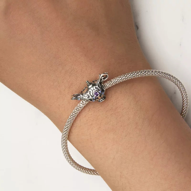 (imagen para) Charm estilo Pandora de lámpara mágica de deseos - BSC893 - Ver 7