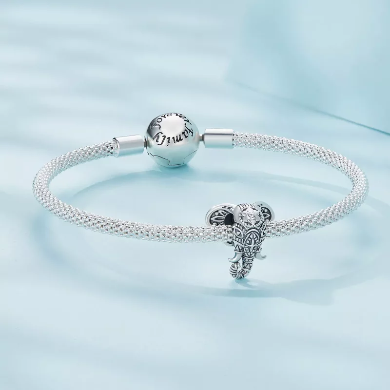 (imagen para) Charm estilo Pandora del Dios Elefante - SCC2477 - Ver 5