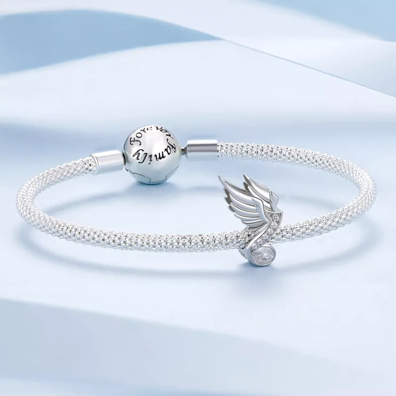 (imagen para) Charm estilo Pandora en forma de nota musical - BSC812 - Ver 5
