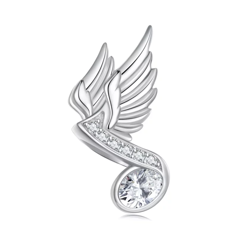 (imagen para) Charm estilo Pandora en forma de nota musical - BSC812 - Ver 7