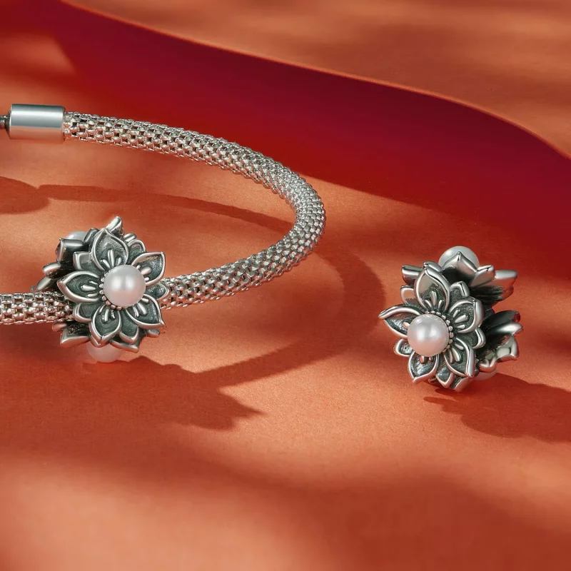 (imagen para) Charm estilo Pandora Vintage Vine - SCC2611 - Ver 4