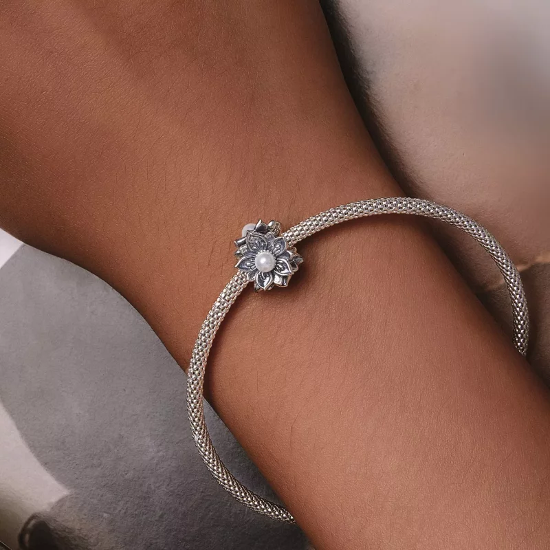 (imagen para) Charm estilo Pandora Vintage Vine - SCC2611 - Ver 7