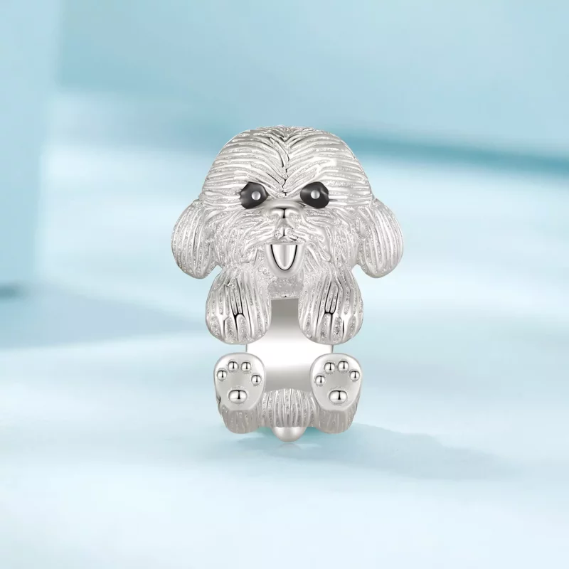 (imagen para) Charm Pandora en forma de oso de peluche - SCC2586 - Ver 2