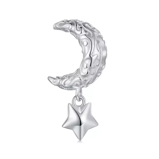 (imagen para) Charm Pandora estilo Luna con patrón - SCC2619