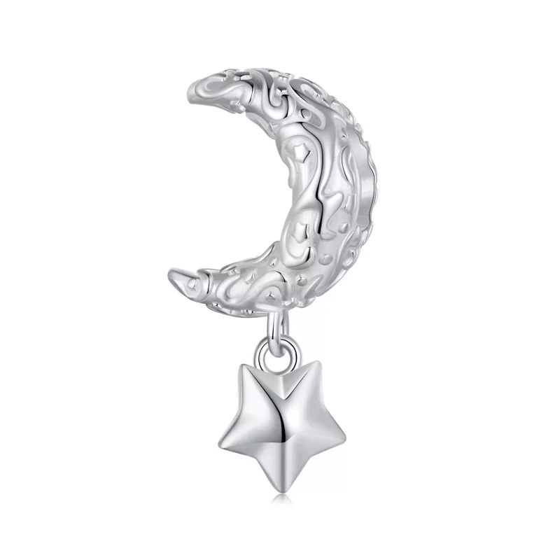 (imagen para) Charm Pandora estilo Luna con patrón - SCC2619