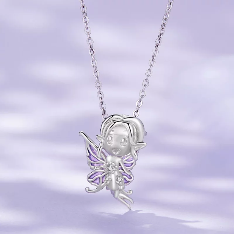 (imagen para) Charm tipo Pandora estilo mariposa elfo - SCC2544 - Ver 2