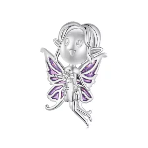 (imagen para) Charm tipo Pandora estilo mariposa elfo - SCC2544