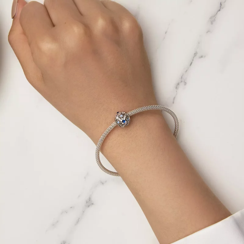 (imagen para) Charm tipo Pandora Estrellas de Día y Noche - SCC2554 - Ver 6