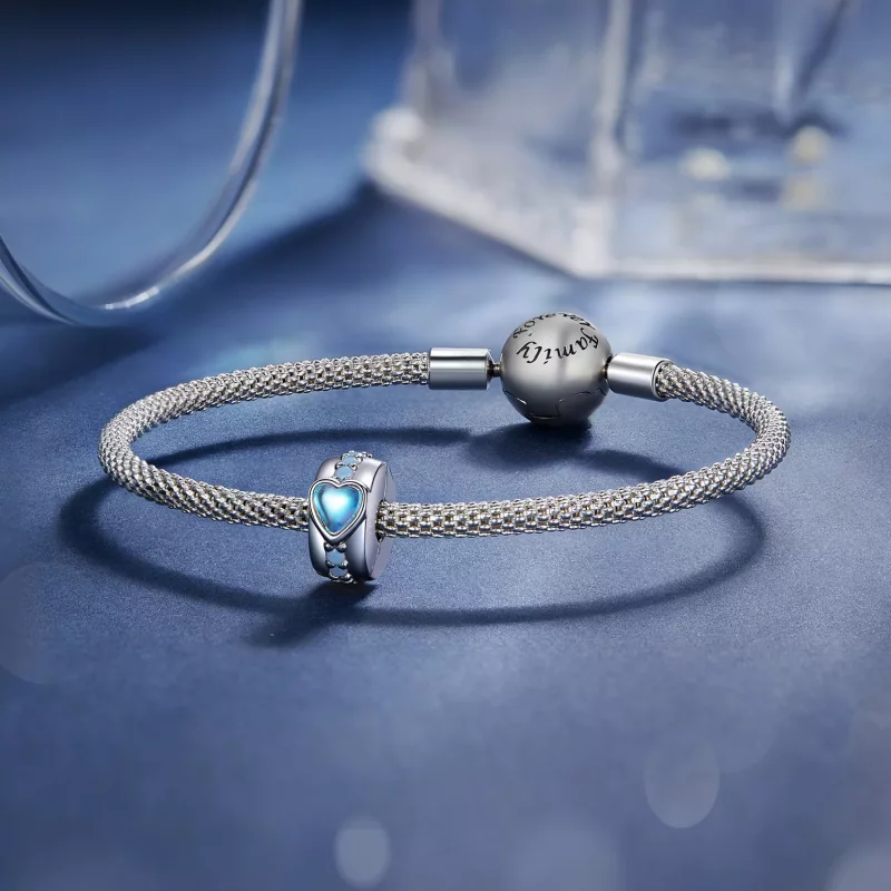 (imagen para) Clip de estilo Pandora con corazón mágico - SCC2537 - Ver 5