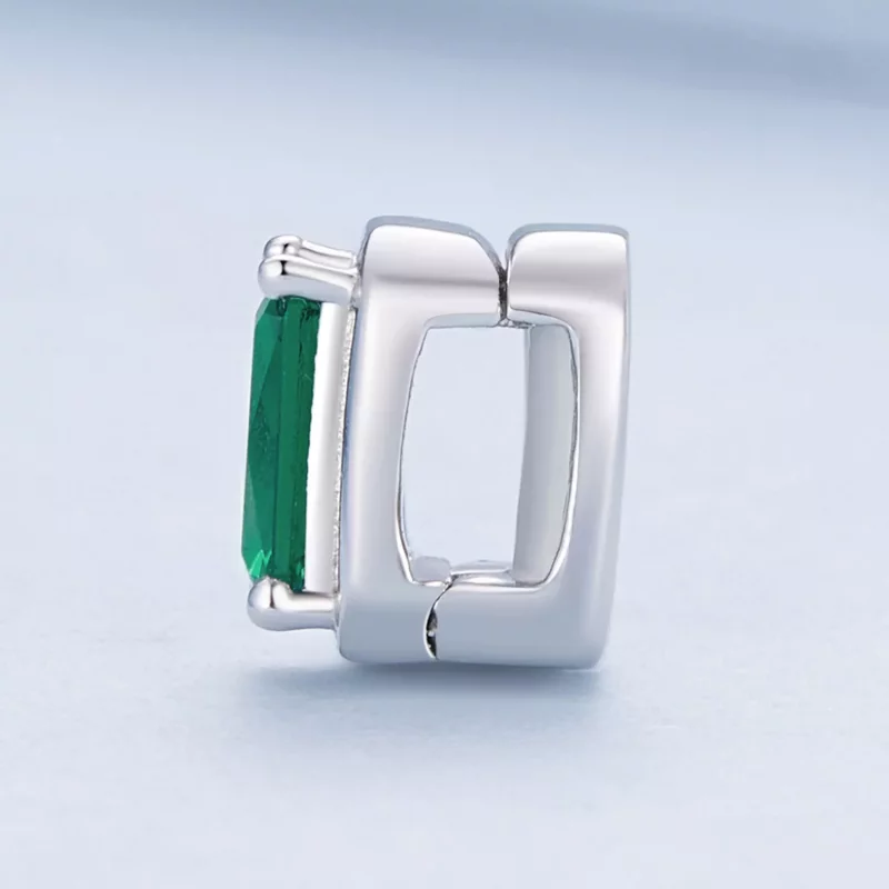 (imagen para) Clip estilo Pandora con esmeralda - BSX005 - Ver 3