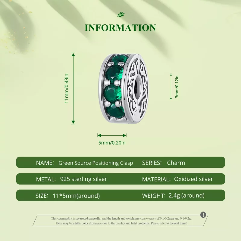(imagen para) Clip estilo Pandora Luyuan - SCC2603 - Ver 6