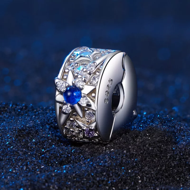 (imagen para) Clip estilo Pandora Starry Day and Night - SCC2555 - Ver 2