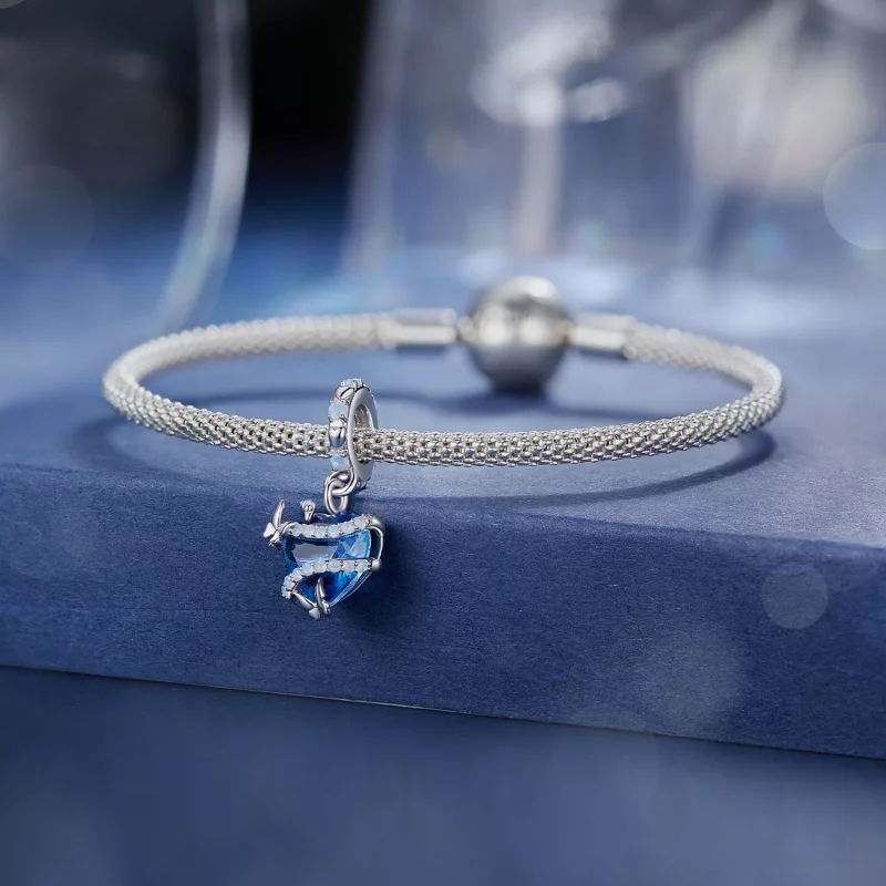 (imagen para) Colgante Corazón Mágico Estilo Pandora - SCC2535 - Ver 3