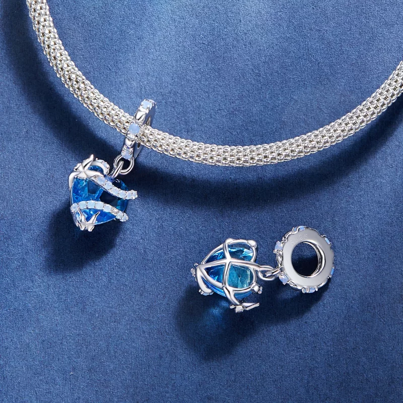 (imagen para) Colgante Corazón Mágico Estilo Pandora - SCC2535 - Ver 4