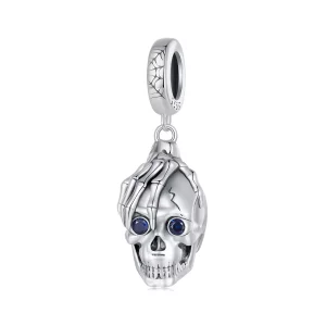 (imagen para) Colgante de calavera estilo Pandora para Halloween - SCC2606
